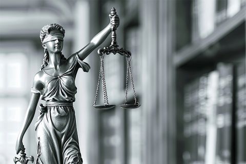 Foto: Statue von Justitia